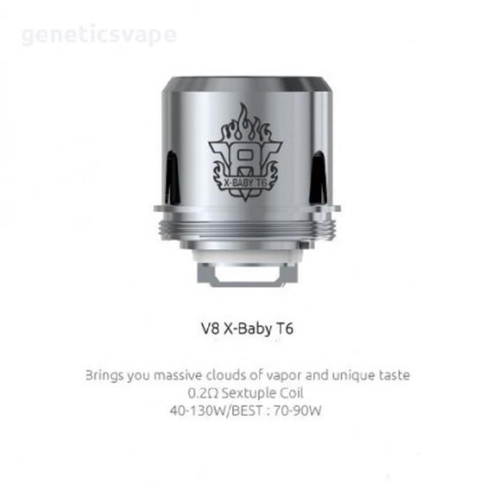 Smok V8 X-Baby T6 Coil 0.2ohm Smok V8 X-Baby T6 Coil 0.2ohm