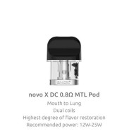 Smok Novo X DC 08ohm MTL Pod