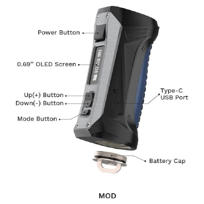 Vaporesso FORZ TX80 80W - стартов пакет