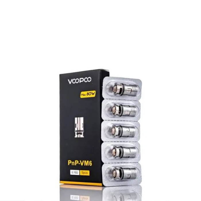 Изпарителна глава Voopoo PnP-VM6 0.15ohm Изпарителна глава Voopoo PnP-VM6 0.15ohm