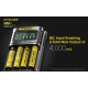 Nitecore UMS4 LCD Screen USB Battery зарядно Nitecore UMS4 LCD Screen USB Battery зарядно