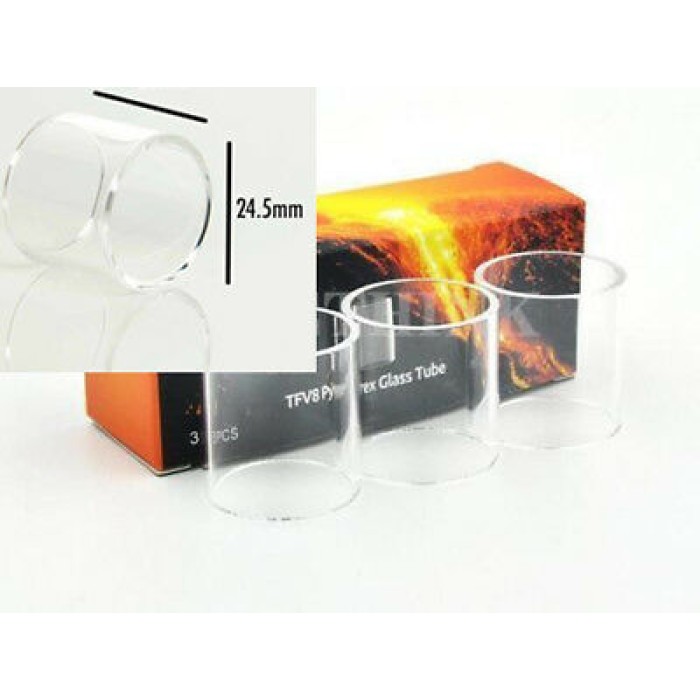 Smok TFV8 RBA Big Baby Glass Tube for RBA - 5ml