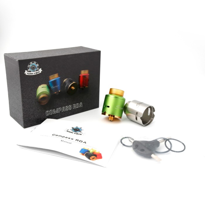 Steel Vape Compass RDA самообслужваем атомайзер