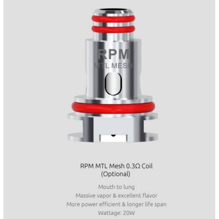 Smok RPM 0.3 ohm Mesh MTL Coil изпарителна глава