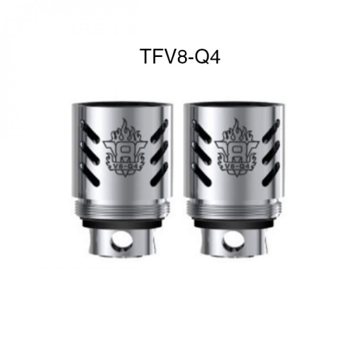 Smok TFV8 - Q4 coils 0.15 ohm - изпарителни глави Smok TFV8 - Q4 coils 0.15 ohm - изпарителни глави