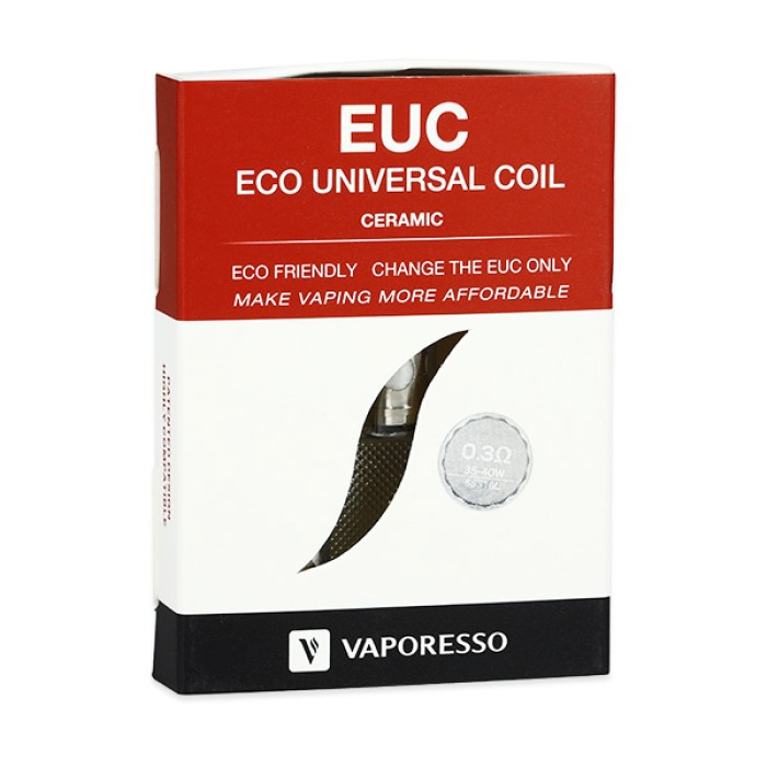 Vaporesso EUC Ceramic Coil 0.3/0.5/ohm SS316L Coil - изпарителни глави Vaporesso Vaporesso EUC Ceramic Coil 0.3/0.5/ohm SS316L Coil - изпарителни глави Vaporesso