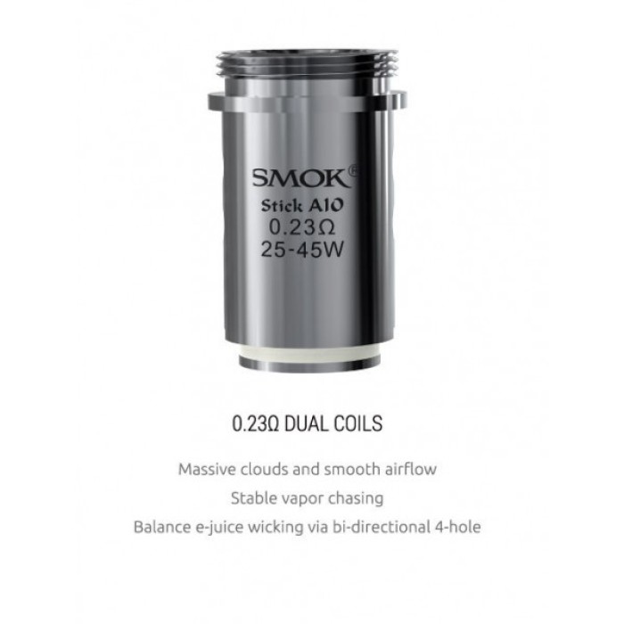 Smok Stick Aio coil 0.23ohm - изпарителна глава Smok Stick Aio coil 0.23ohm - изпарителна глава